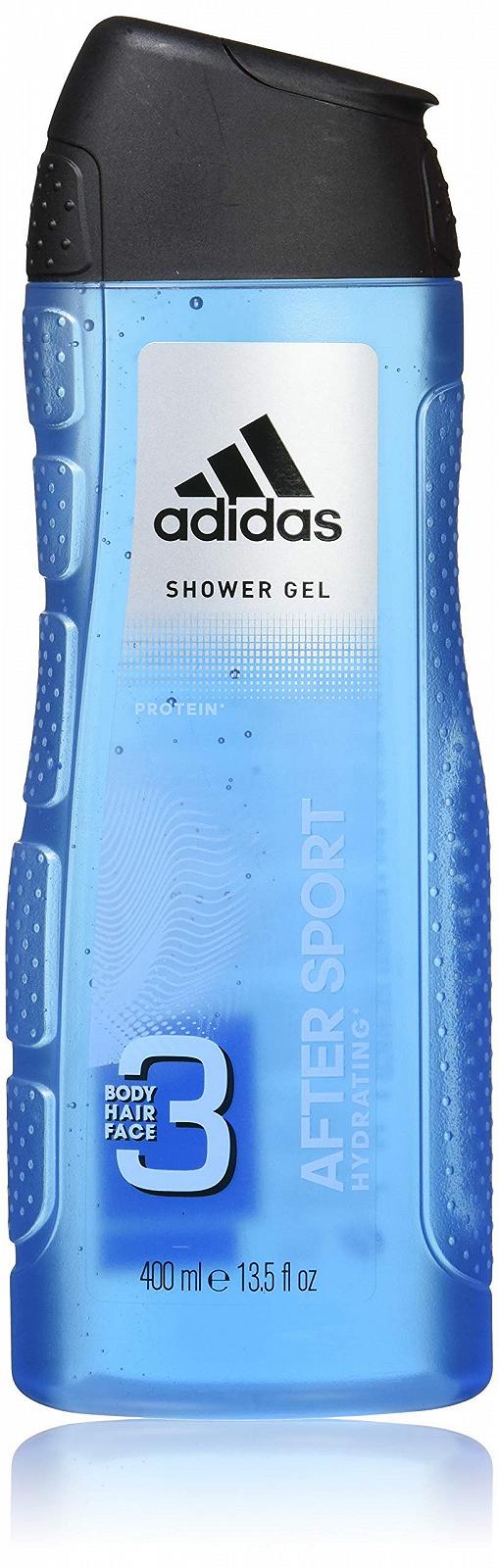 Гель для душа 3-в-1 adidas After Sport 3 x 400 мл, фото №1