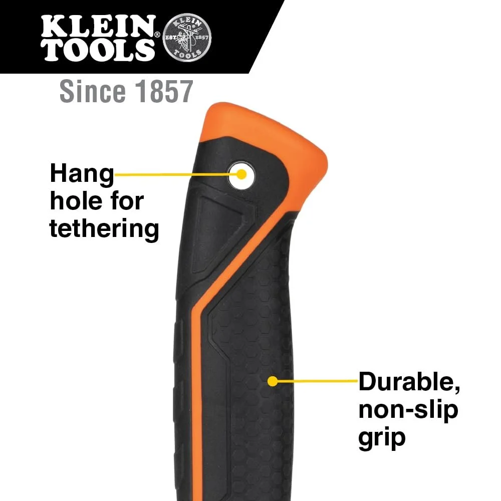 Молоток-гвоздодер Klein Tools H80816 13" 16 унций с гладкой головкой и ручкой из стекловолокна, фото №4