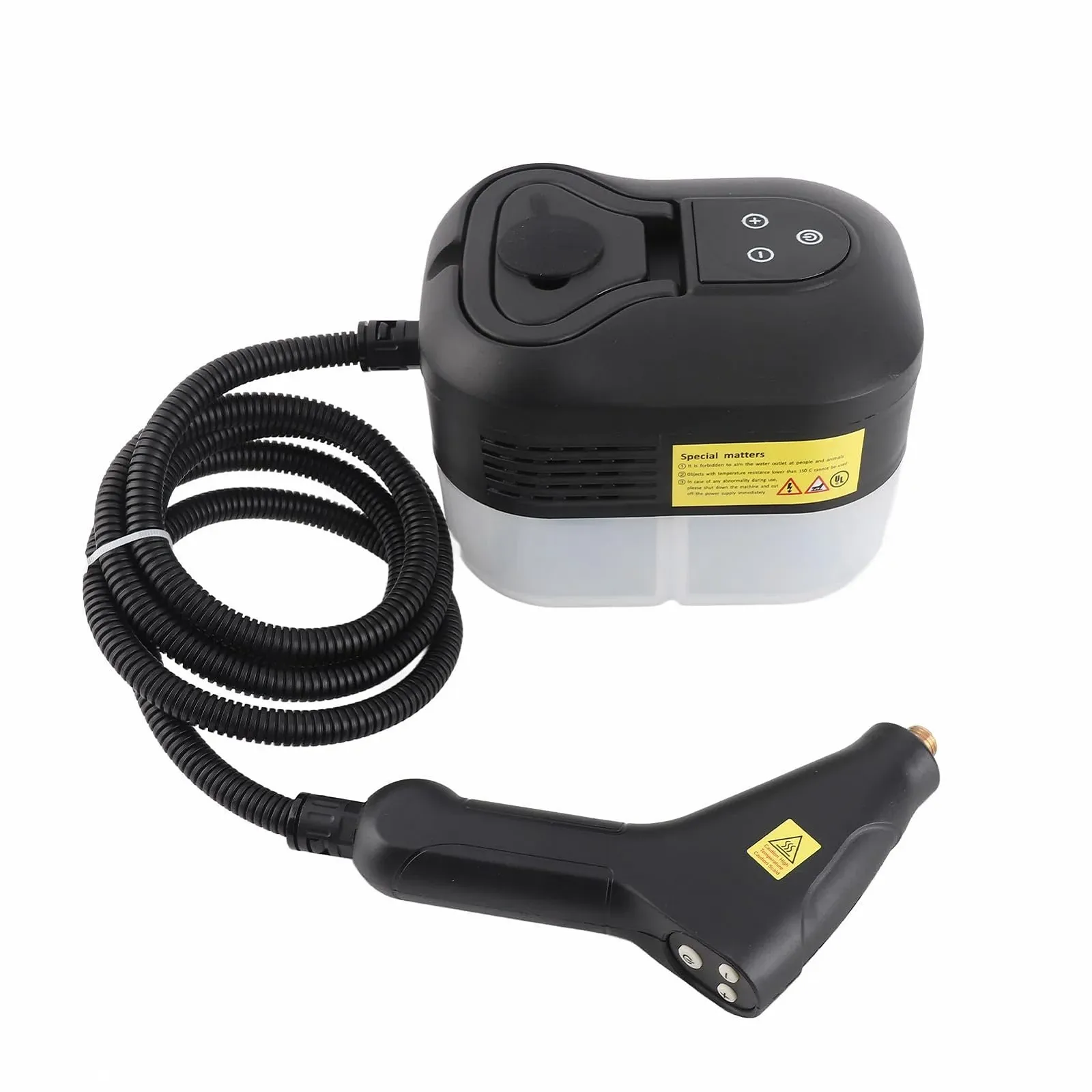 Пароочиститель ручной ERYUE Multifunction 1500 W 105 °C 4.5 Bar Чёрный, фото №7 Пароочиститель ручной ERYUE Multifunction 1500 W 105 °C 4.5 Bar Чёрный, фото №7