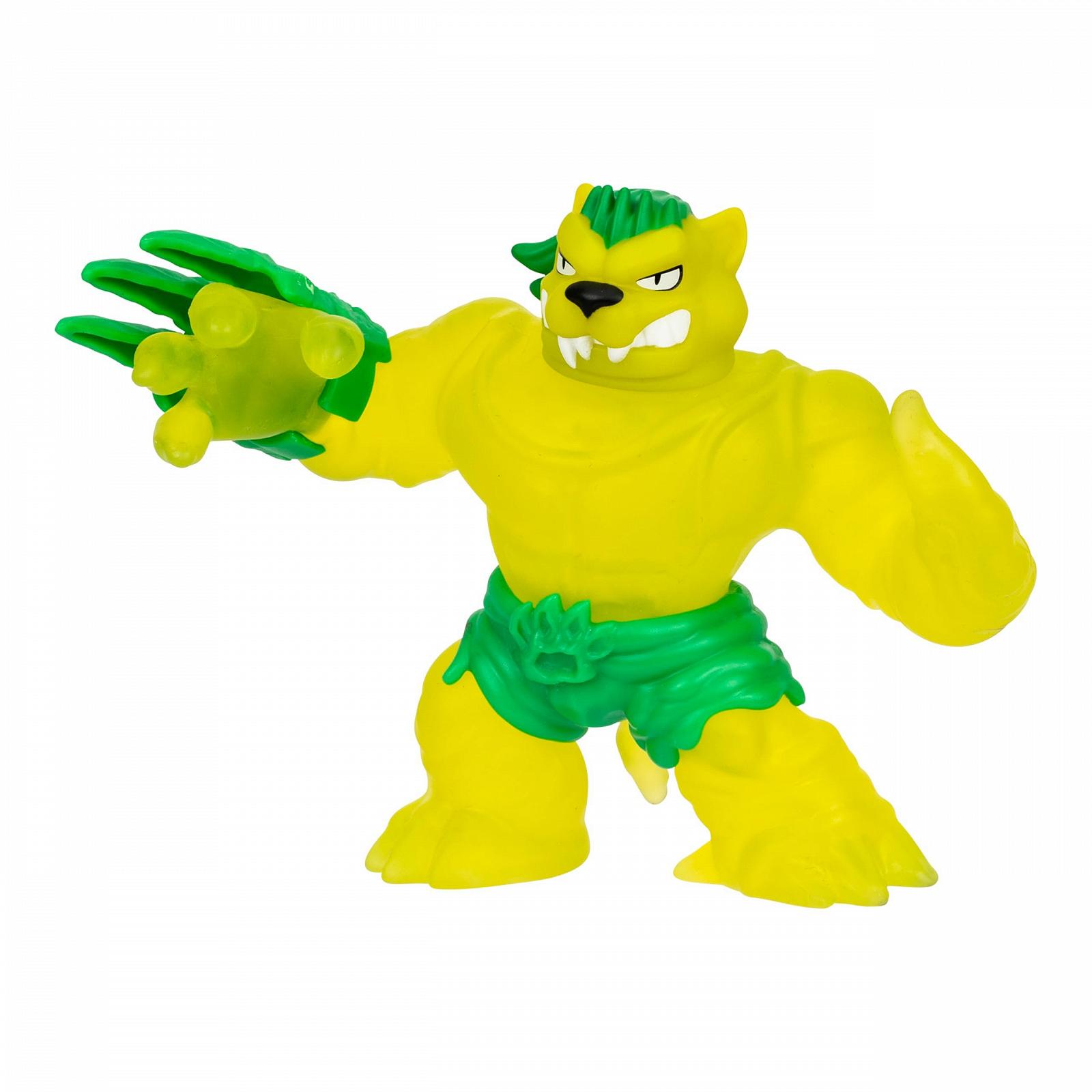 Фигурка-игрушка Heroes of Goo Jit Zu Jagooar серии Meteor Madness с эластичным слаймом и перчаткой., фото №6