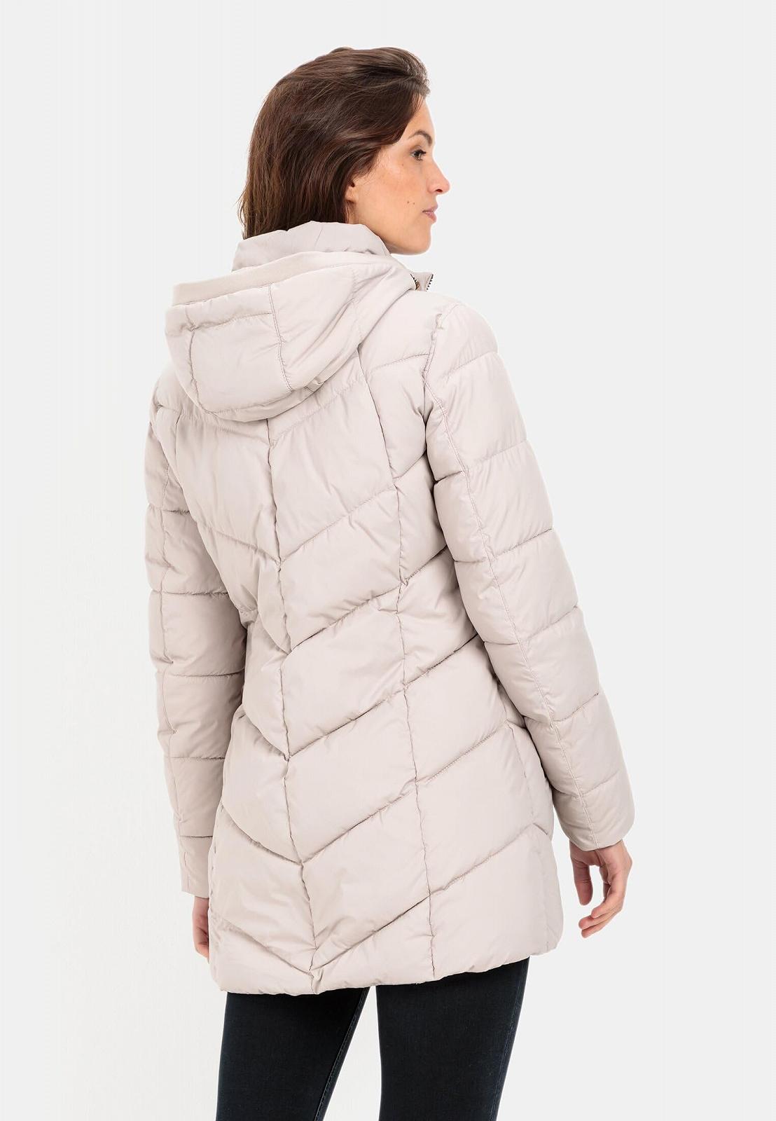 Пальто camel active З переробленого поліестеру стьобане, фото №4