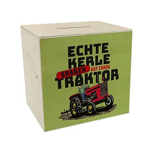 Скарбничка Трактор Дерев'яна - Фото 1