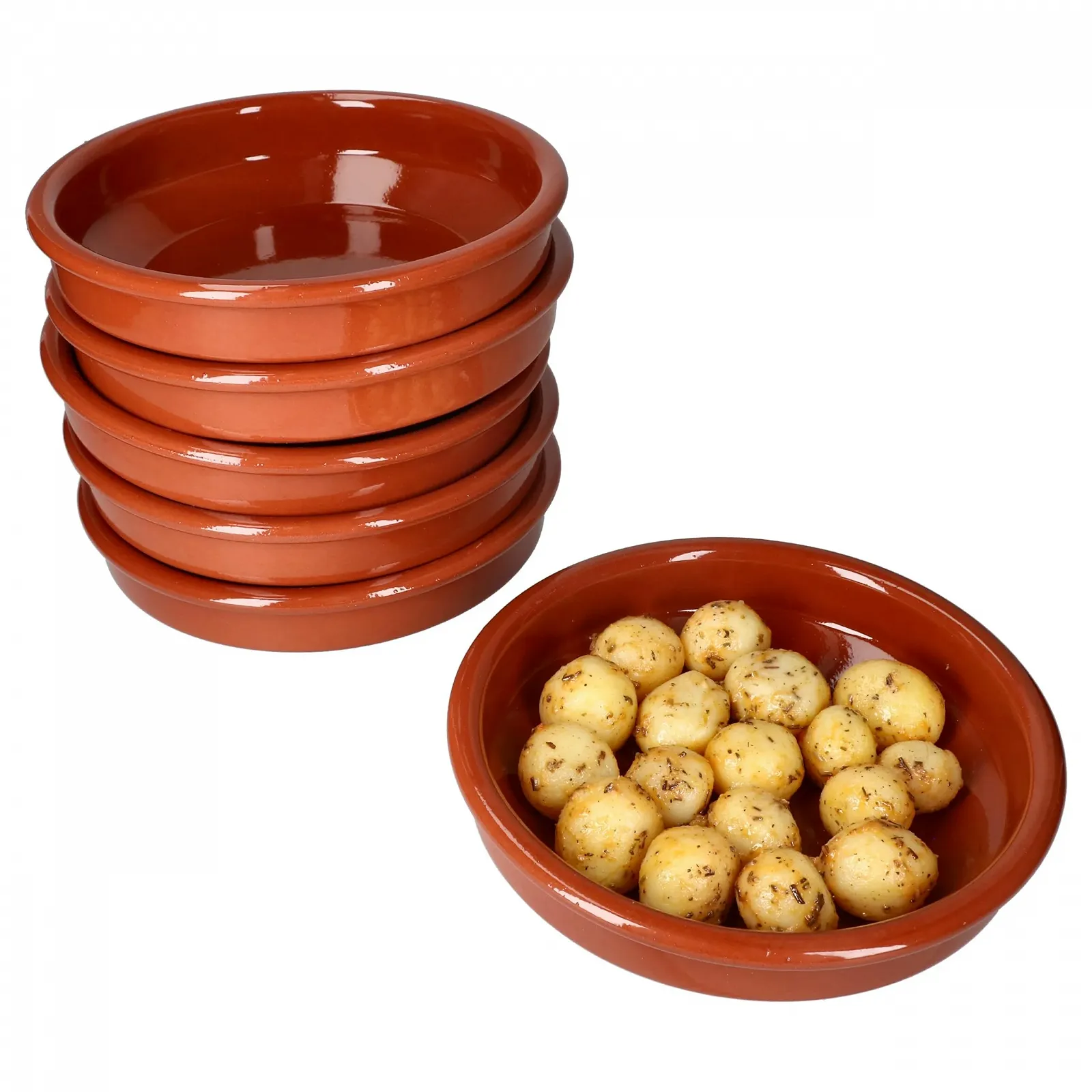 Миска Tonware MamboCat Cazuela Bruno, набор 6 шт., 20 см, L, средиземноморский стиль, фото №3