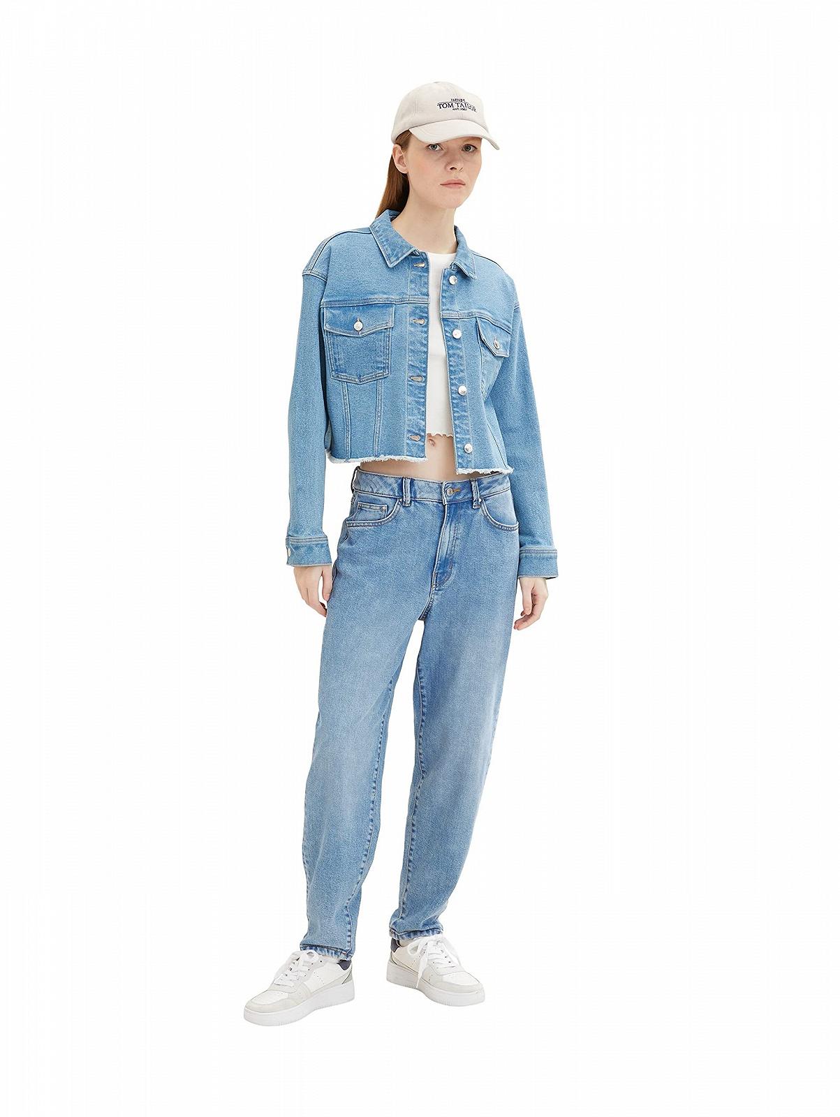 Джинсова куртка TOM TAILOR Denim Cropped Жіноча, фото №2