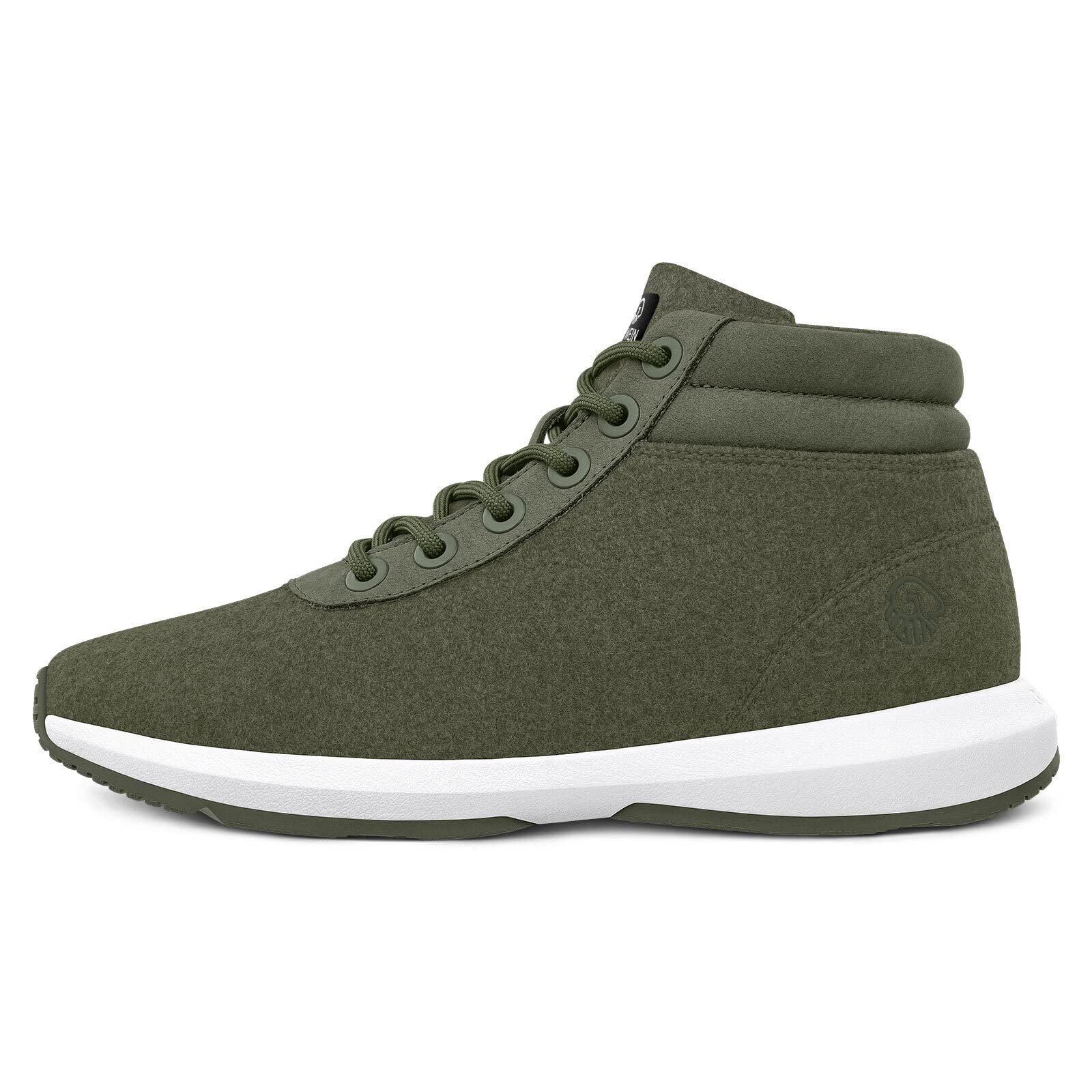 Кросівки GIESSWEIN Wool High Top Чоловічі - Зимові Кросівки з вовни мериноса для чоловіків, утеплені зимові Кросівки для вулиці з вовни мериноса, фото №8