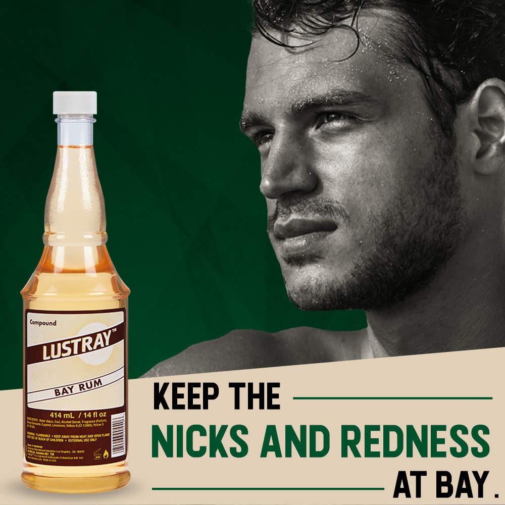 Лосьйон після гоління Lustray Bay Rum 14 унцій, фото №2