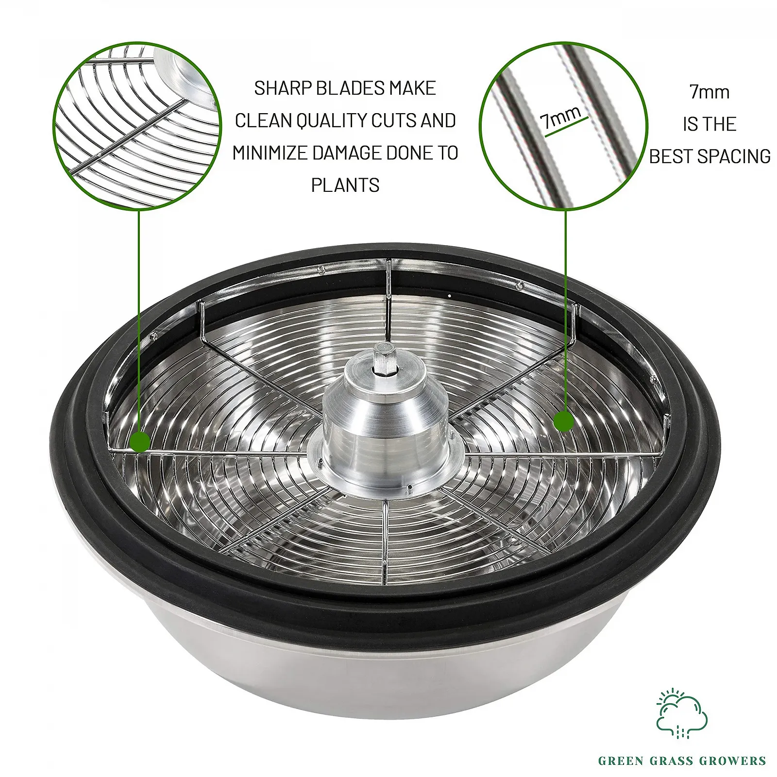 Тример для листя Green Grass Growers 33 см (13 дюймів), фото №8