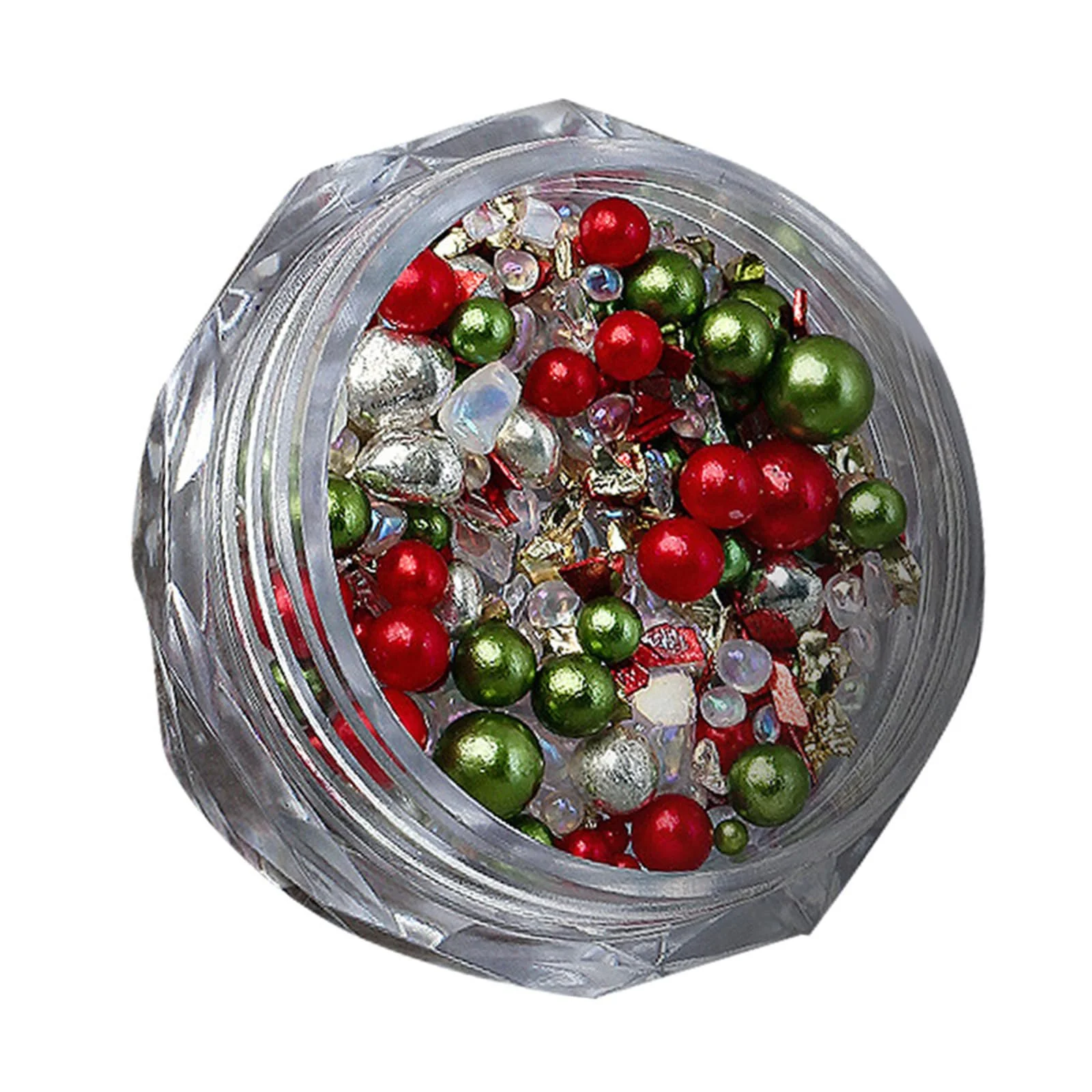 Мікс смоляних намистин з пласкою задньою частиною для рукоділля, намистин, стразів обличчя, мікс стразів, фото №7