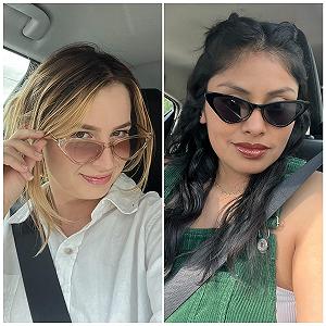 Сонцезахисні окуляри Котяче око Unning, набір 8 шт. synthetic.ua - Фото 1