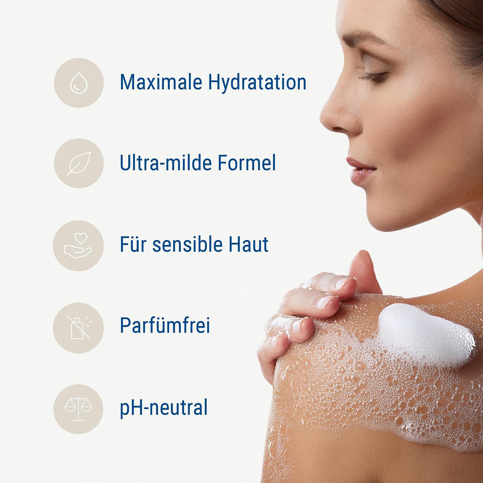 Гель для душу Pure Body Wash Fragrance-Free з органічним алое вера та олією абрикосових кісточок pH 5.5, фото №3 Гель для душу Pure Body Wash Fragrance-Free з органічним алое вера та олією абрикосових кісточок pH 5.5, фото №3