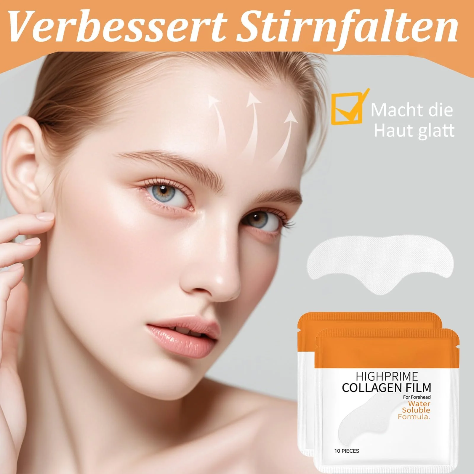 Пластирі від зморшок, 20 шт, Зволоження, Омолодження, фото №2