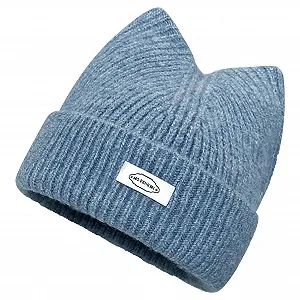 Шапка зимняя ветрозащитная Вязаная synthetic.ua - Фото 1