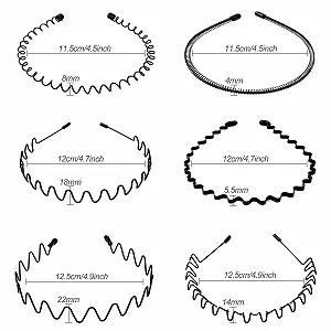 Обруч Металлический Черный (6 шт) synthetic.ua - Фото 1