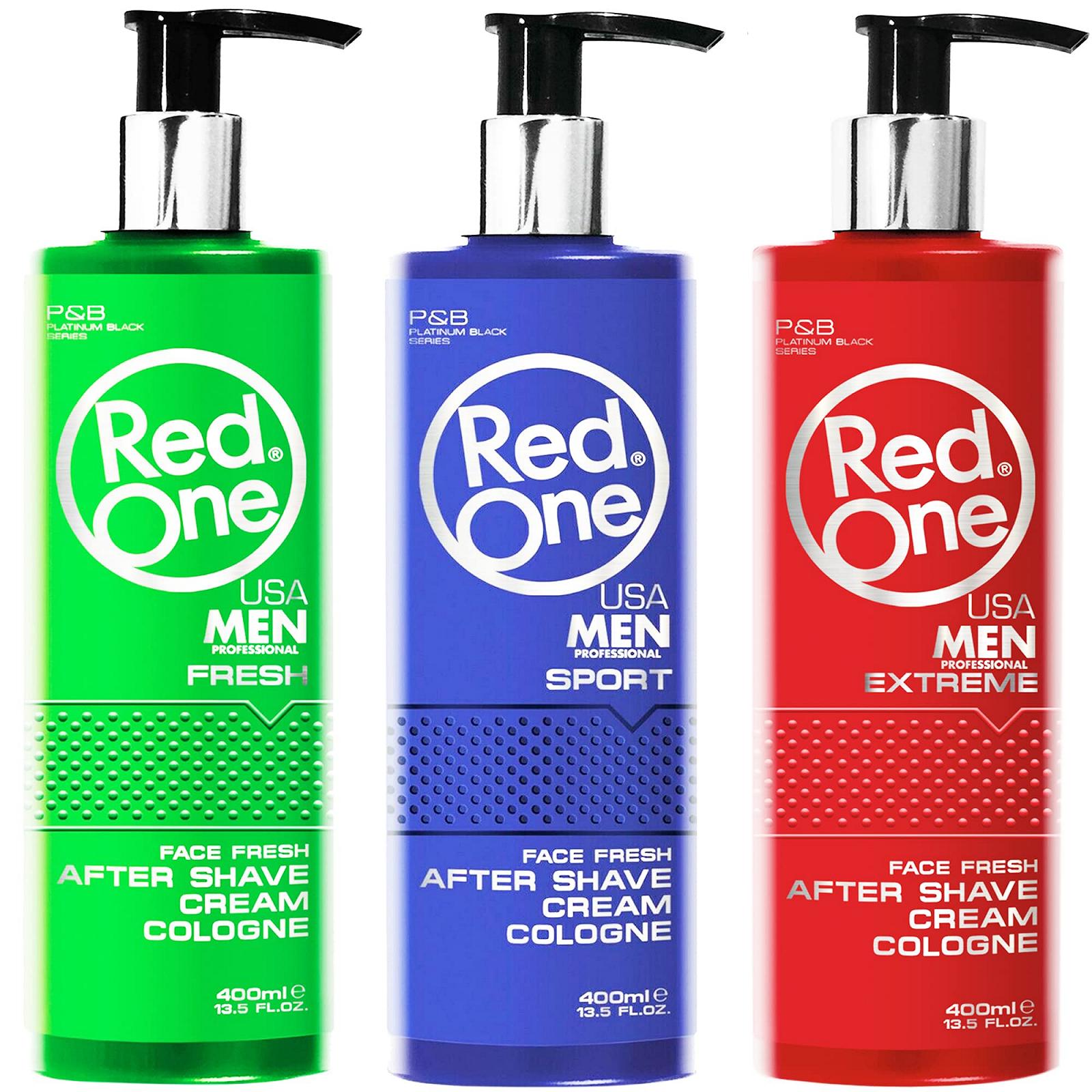 Набір Redone Cream Cologne 3 x 400 мл 1 x Fresh 1 x Extreme 1 x Sport Aftershave Balm, фото №1