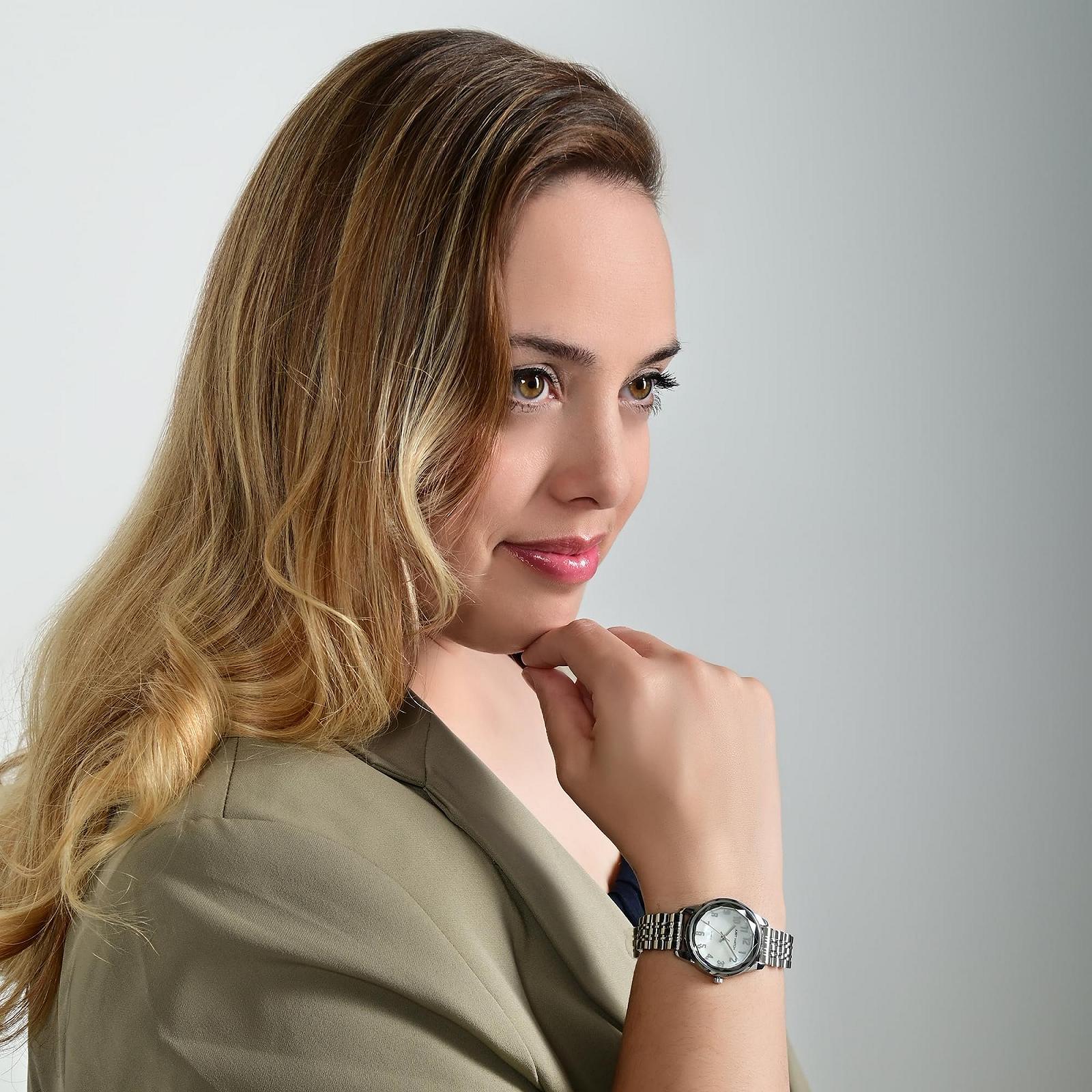 Женские часы Just Watch Valentia Диаметр 30 мм Серебристый/Перламутровый, фото №5 Женские часы Just Watch Valentia Диаметр 30 мм Серебристый/Перламутровый, фото №5