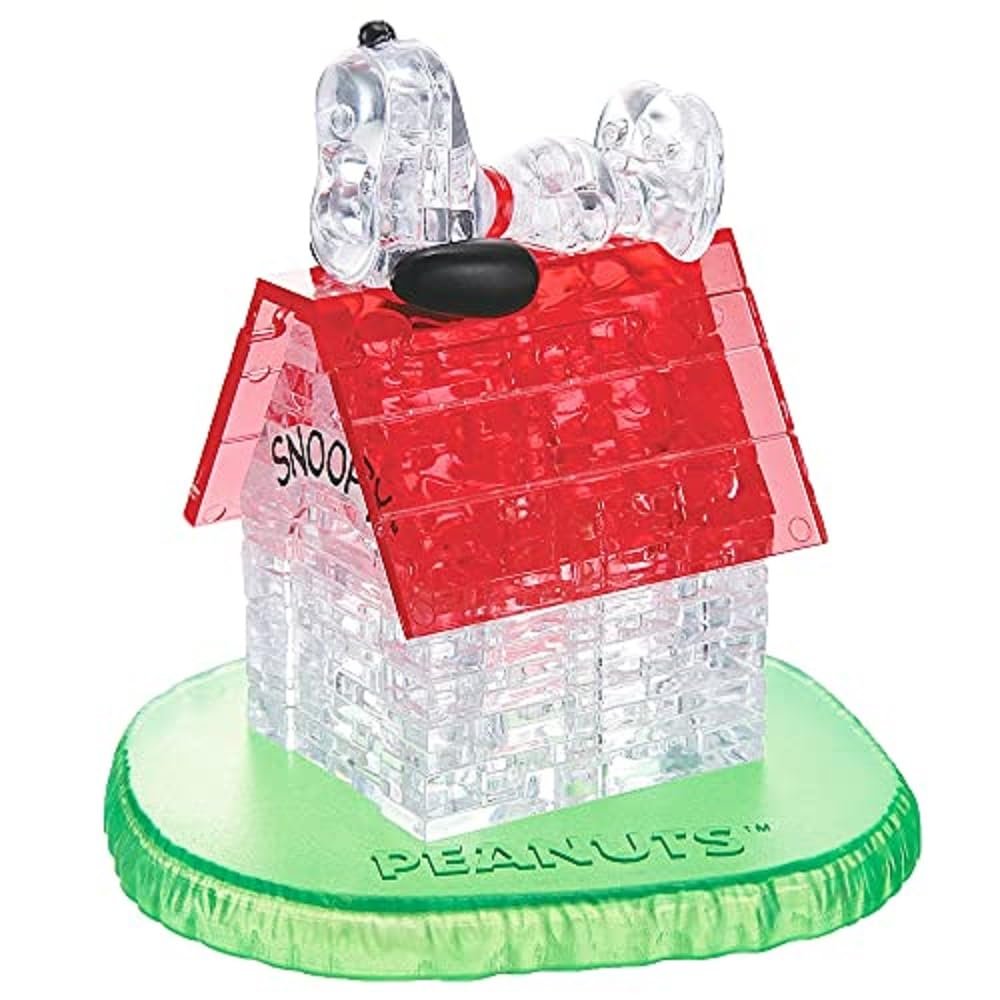 3D Пазл HCM Crystal Puzzle Snoopy House 50 элементов Разноцветный, фото №3 3D Пазл HCM Crystal Puzzle Snoopy House 50 элементов Разноцветный, фото №3