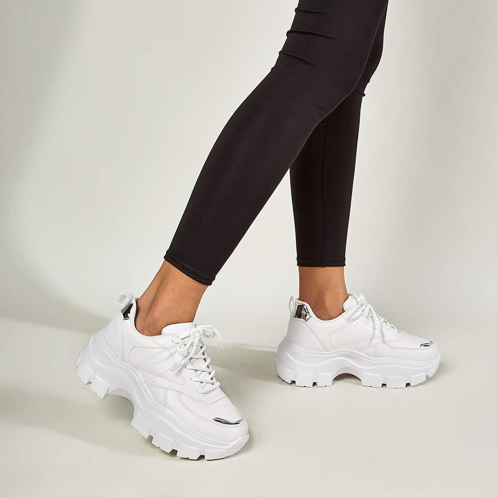 Кросівки Lucky Step Жіночі 90S Платформа Стрази, фото №6