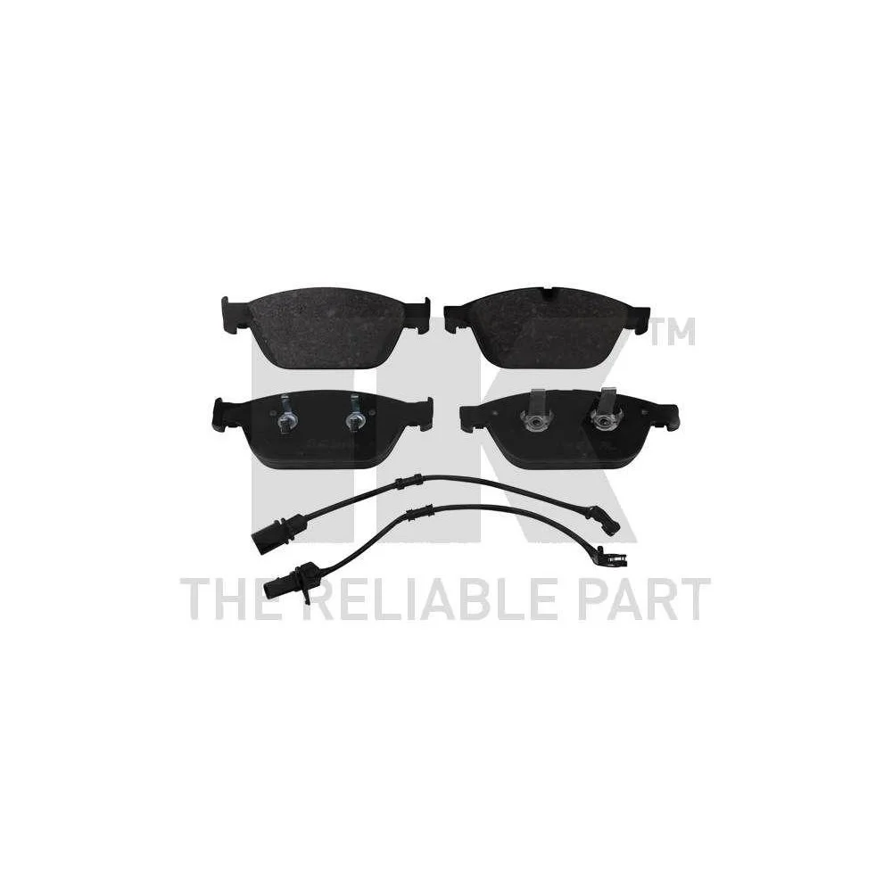 Комплект гальмівних колодок NK 2247104 для AUDI передній міст, фото №1