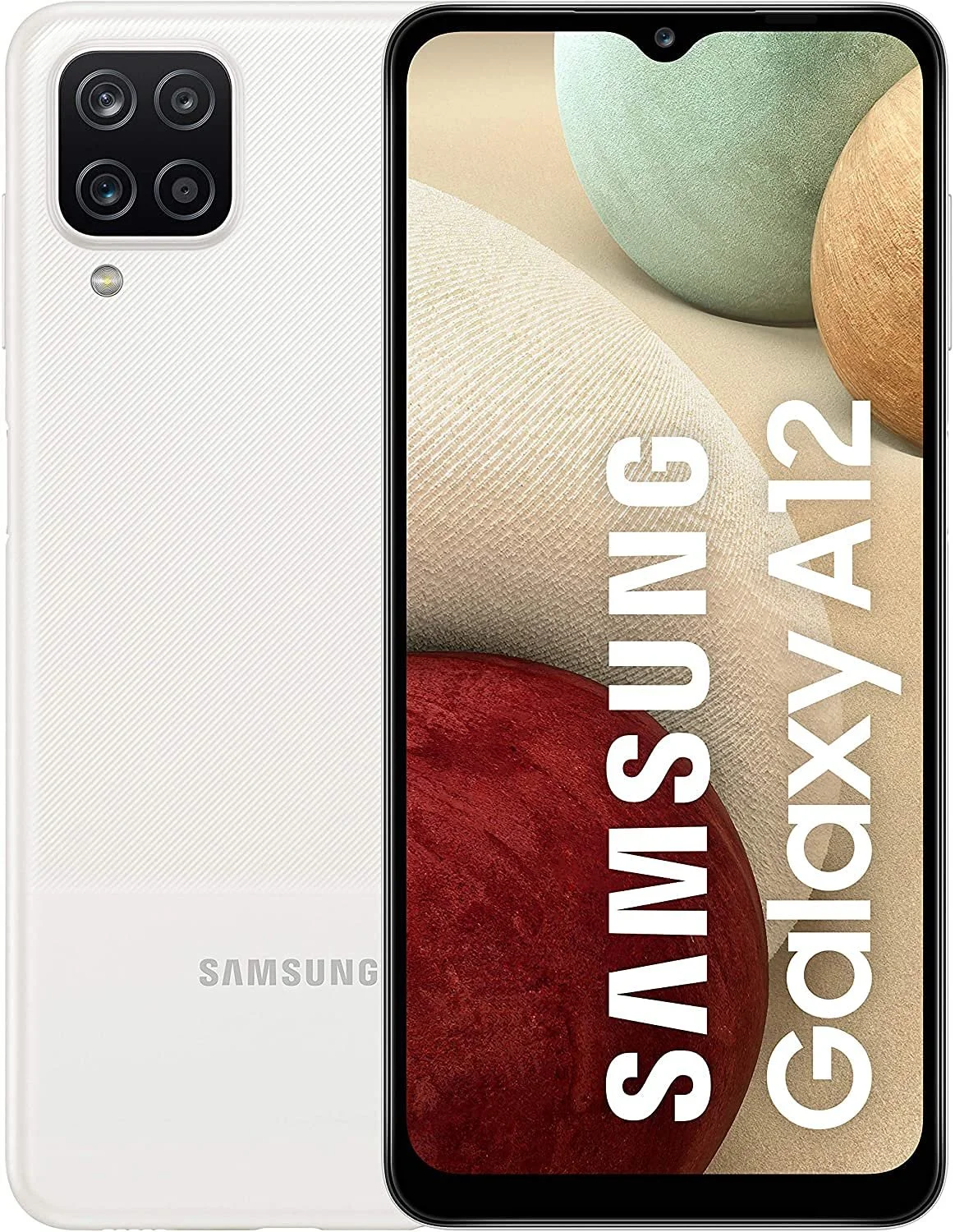 Смартфон Samsung Galaxy A12 A125F 64ГБ Dual SIM White EU, фото №1