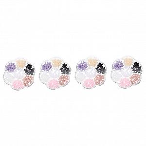 Подвески для ногтей Beavorty Бантик с жемчугом, разноцветные - Фото 1