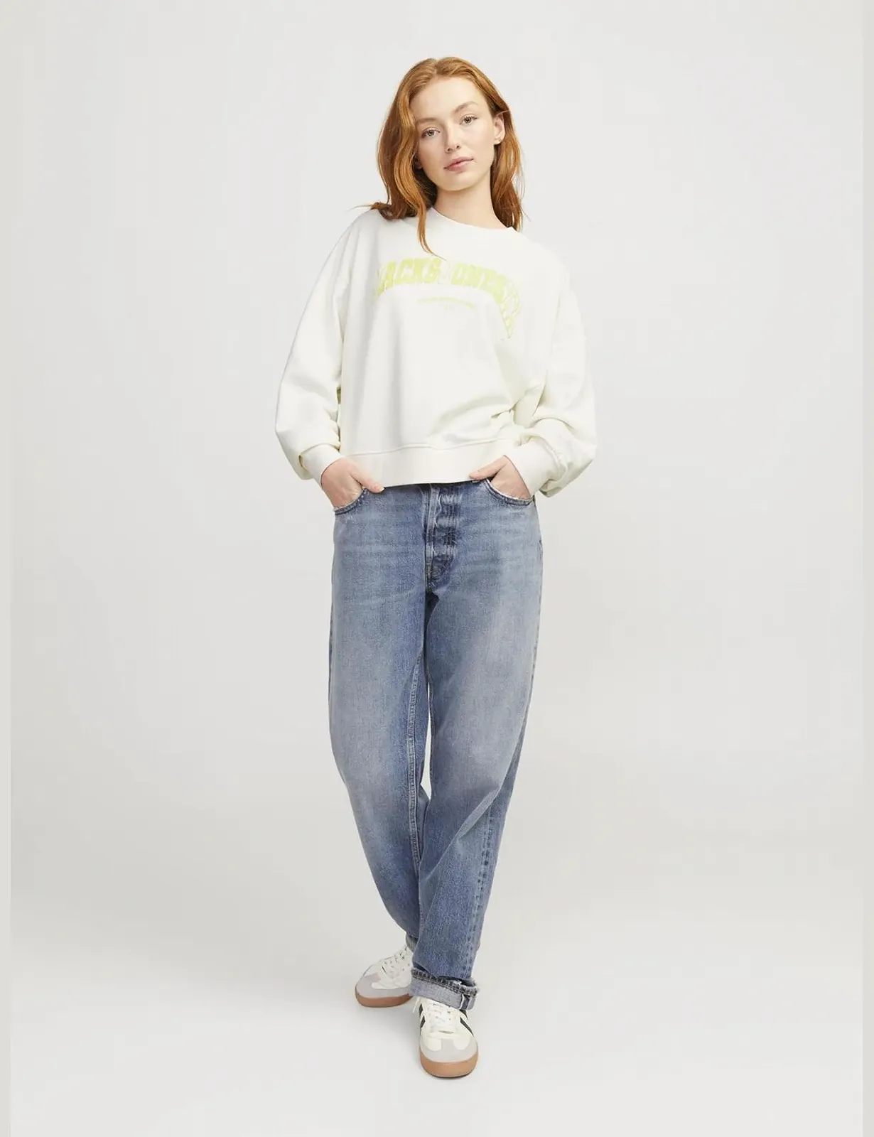 Женский свитшот JJXX Jxava RLX Ls Crew Sweat SWT, фото №3