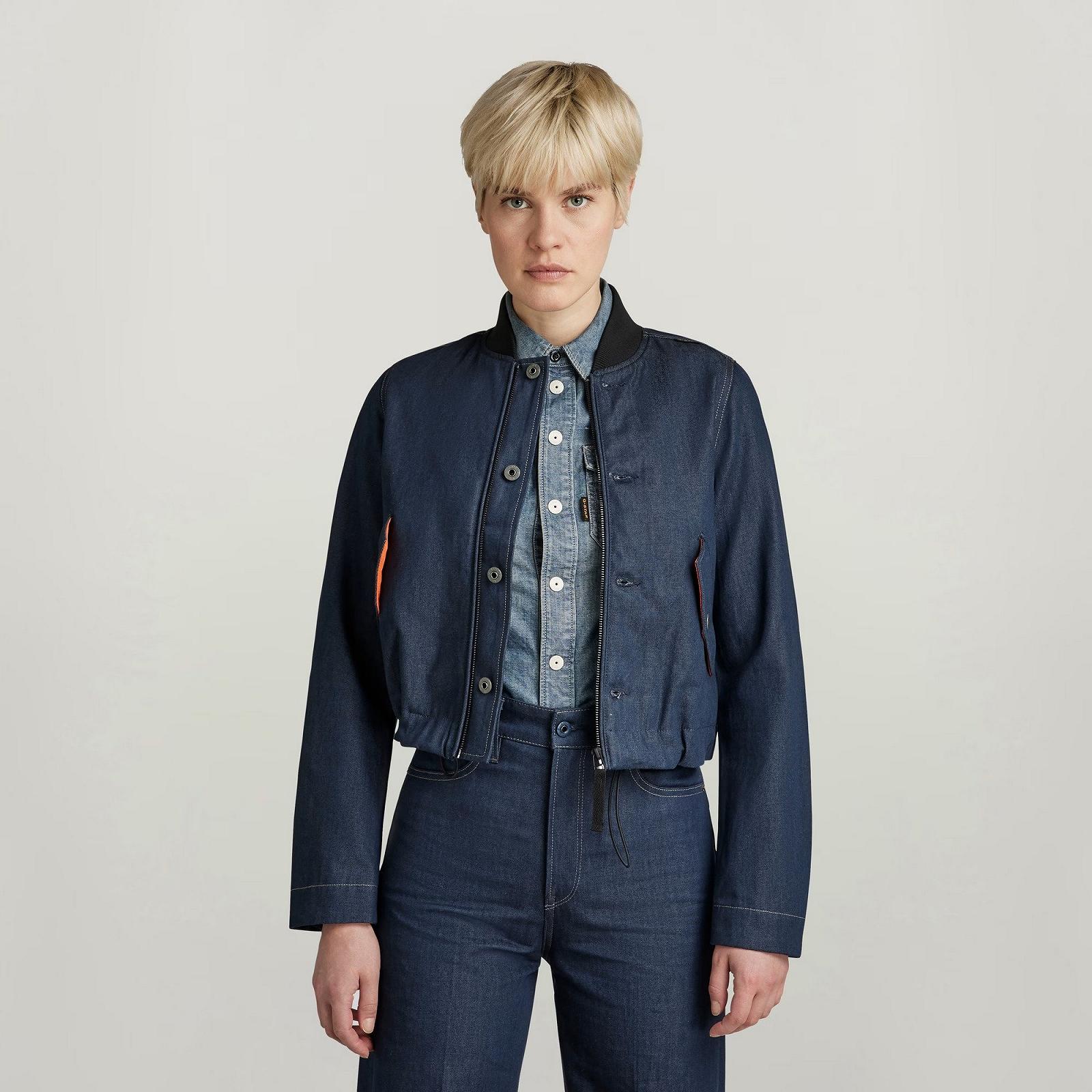 Женская куртка G‑Star Drawstring Bomber Jacket - M, фото №1