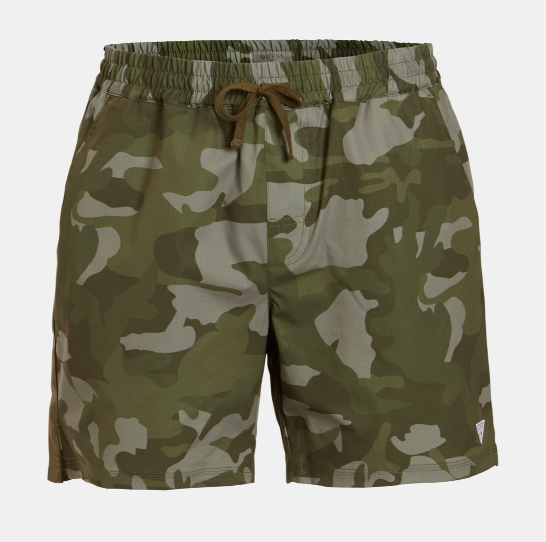 Чоловічі пляжні шорти GUESS / Камуфляжні / Розмір M, фото №1