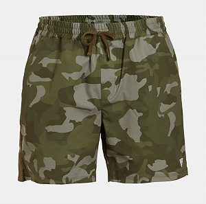 Мужские пляжные шорты GUESS / Камуфляжные / Размер M - Фото 1