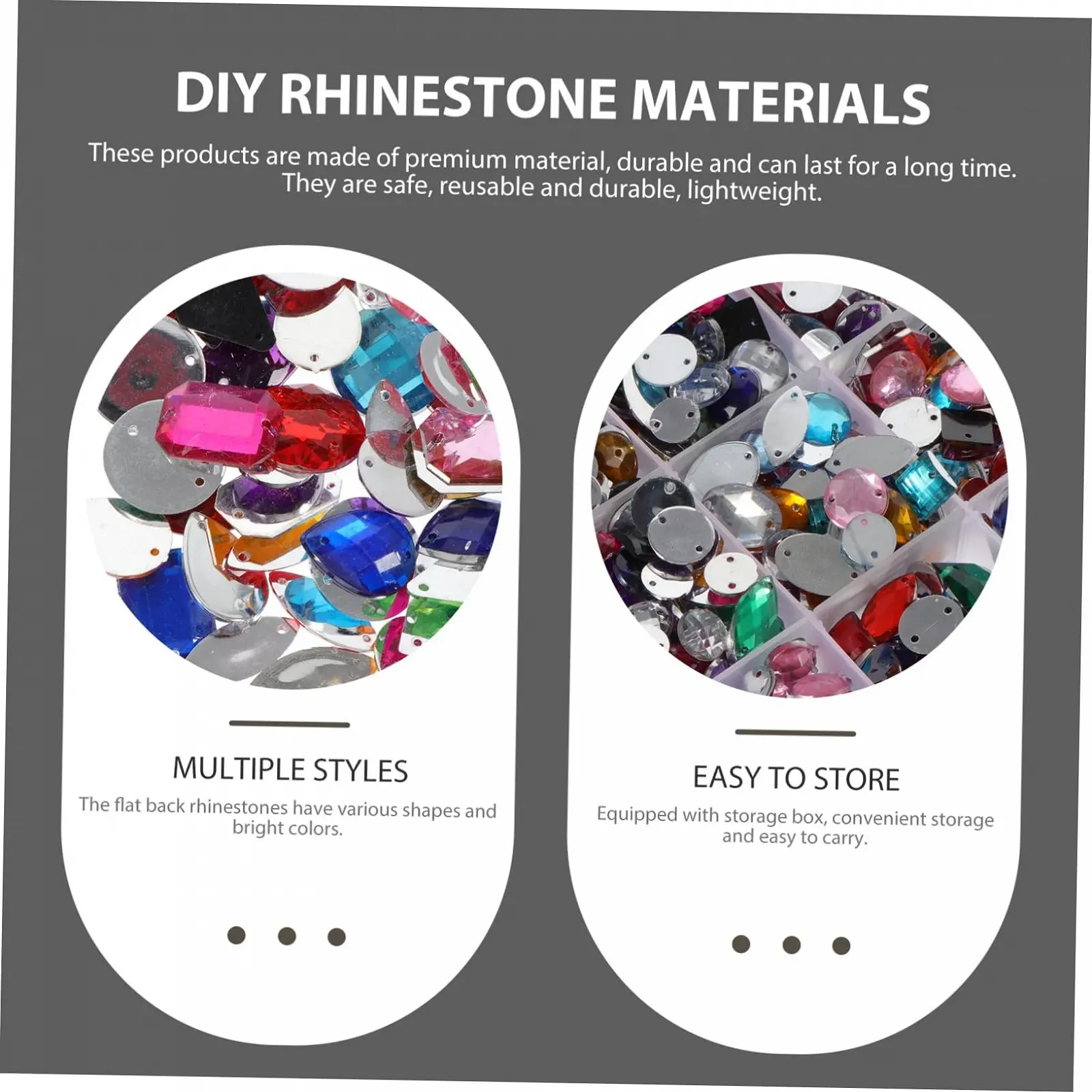 Акриловые Стразы PLAFOPE Набор Плоская Задняя Часть Листья Камни для Платьев Обуви Ювелирных Изделий, фото №2