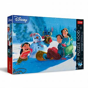 Купити Пазл Trefl Premium Plus Quality Fairy Tale Characters Lilo & Stitch Winter Stitch 1000 елементів - Фото 1 Пазл Trefl Premium Plus Quality Fairy Tale Characters Lilo & Stitch Winter Stitch 1000 елементів - Фото 1