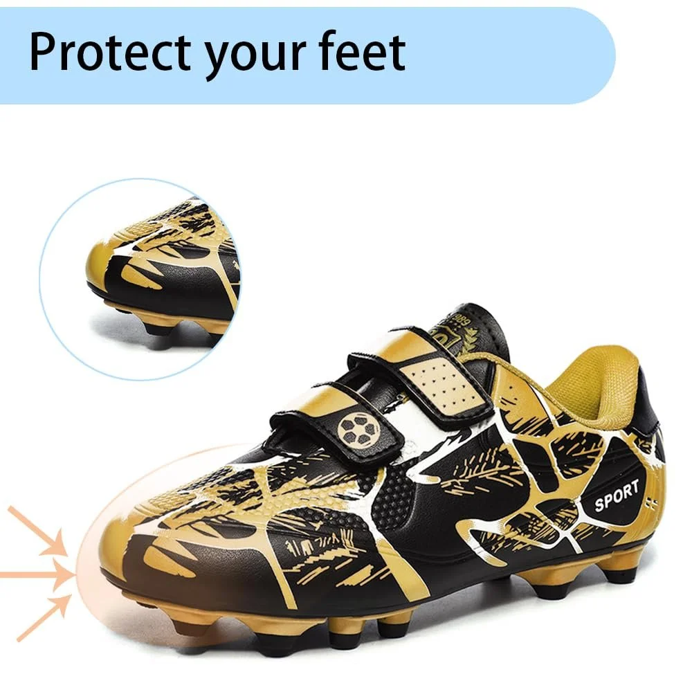 Детские футбольные бутсы для мальчиков и девочек, для тренировок на улице, спортивная обувь с шипами для искусственной травы, унисекс 28-37 EU, фото №5