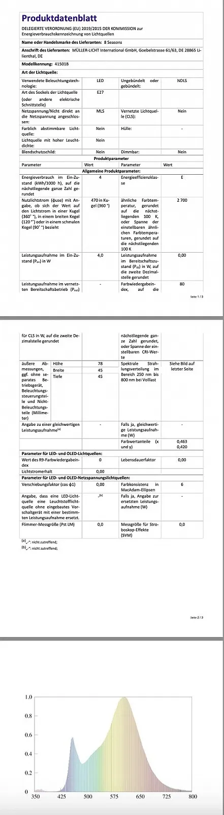 Настільна лампа 8 seasons Design Shining Crystal LED Сніжинка Діаметр 40 см Біла E27, фото №7