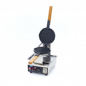 Вафельниця Maxima Gastro для 1 вафлі кругла форма стільники - Фото 1