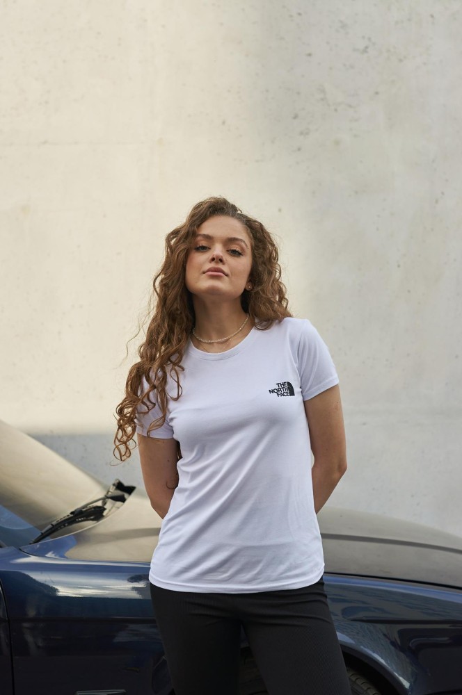 Жіноча футболка TNF біла, фото №3 Жіноча футболка TNF біла, фото №3