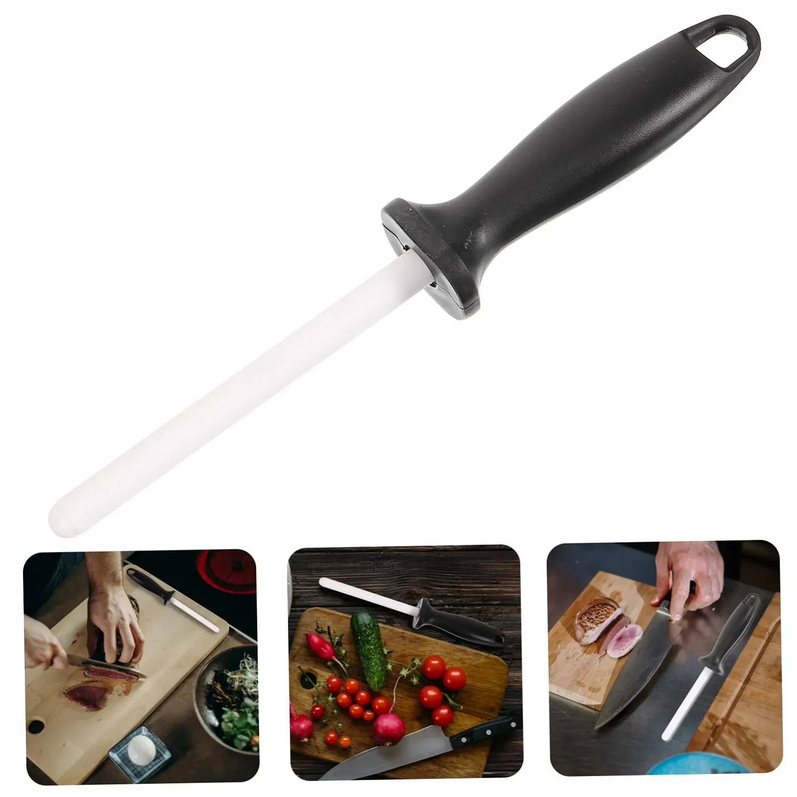 Керамическая точилка для ножей TOYANDONA Легкая и прочная, для кухни и быта, фото №3