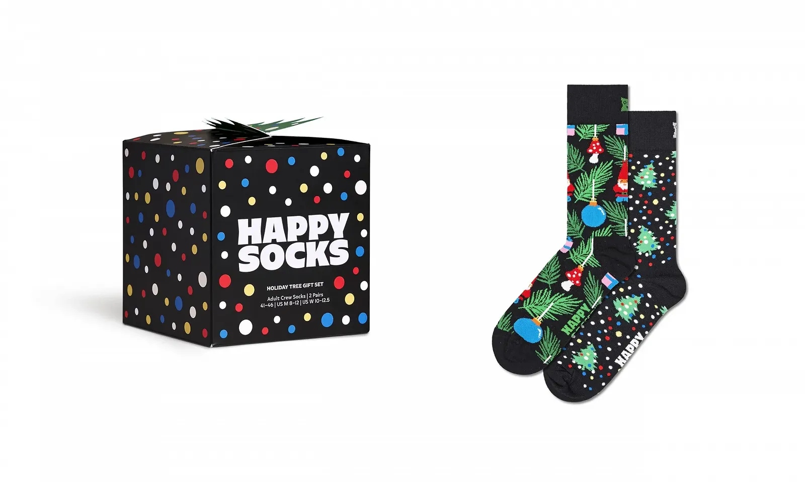 Шкарпетки Happy Socks Santa, Reindeer, Ornaments & Advent Calendar, фото №1