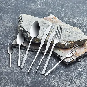 Набір столових приборів Karaca Everest Elegance, 84 предмети, для 12 осіб, нержавіюча сталь 18/10 synthetic.ua - Фото 1