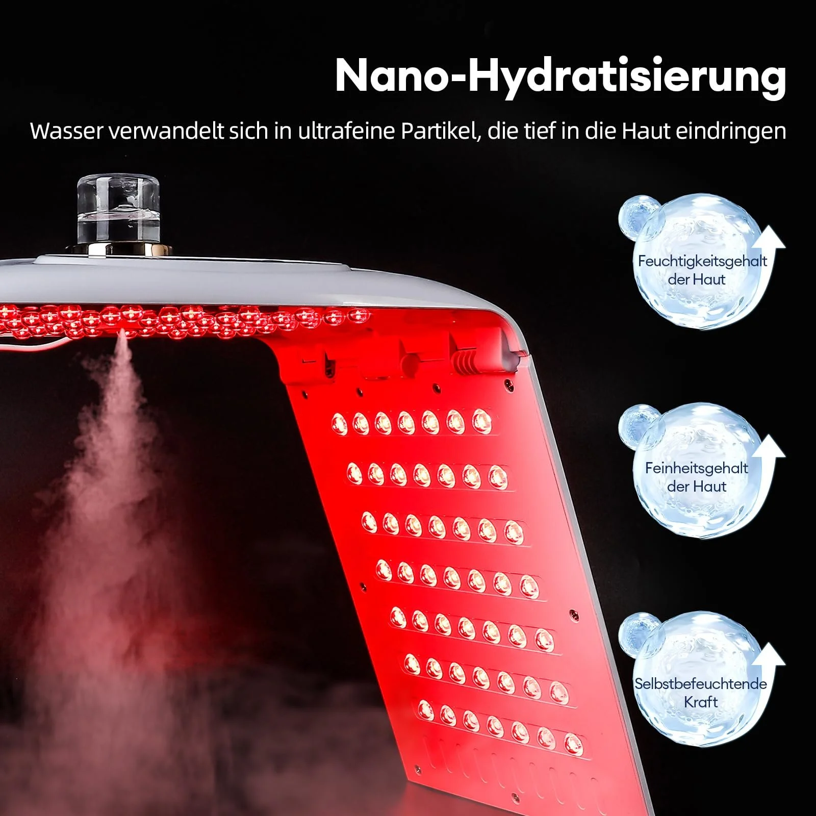 LED Маска для лица LIARTY Светотерапия, 7 цветов PDT LED Маска, Фототерапия для омоложения кожи, фото №2