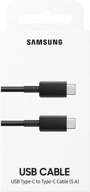 Кабель Samsung USB Type-C 100 Вт 1 м Black (EP-DN975BBRGRU), фото №4