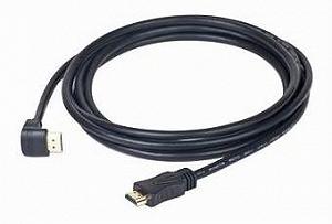 Кабель Cablexpert CC-HDMI490-6, HDMI V.2.0, 4К 60 Гц вилка/кутова вилка з позолоченими контактами 1.8 м synthetic.ua - Фото 1