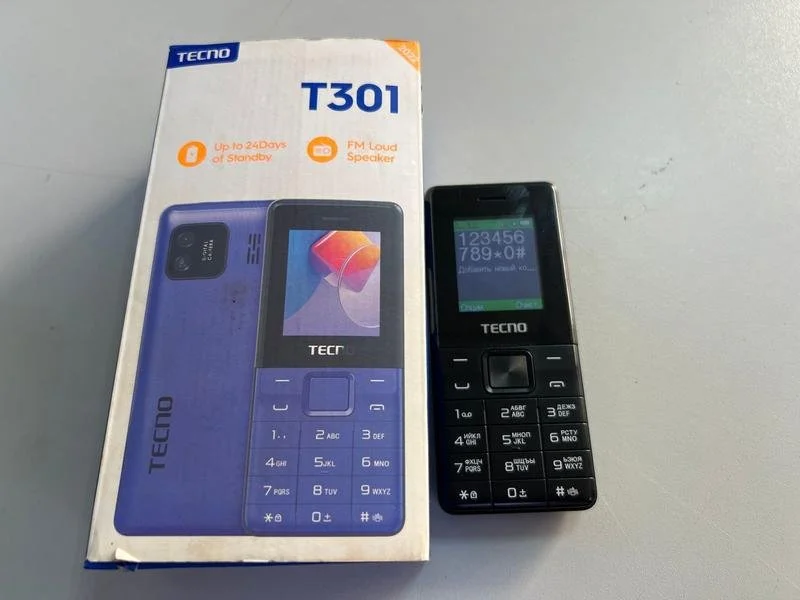 Мобильный телефон Tecno t301 black, фото №2