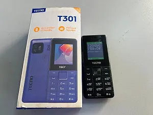 Мобільний телефон Tecno t301 black synthetic.ua - Фото 1