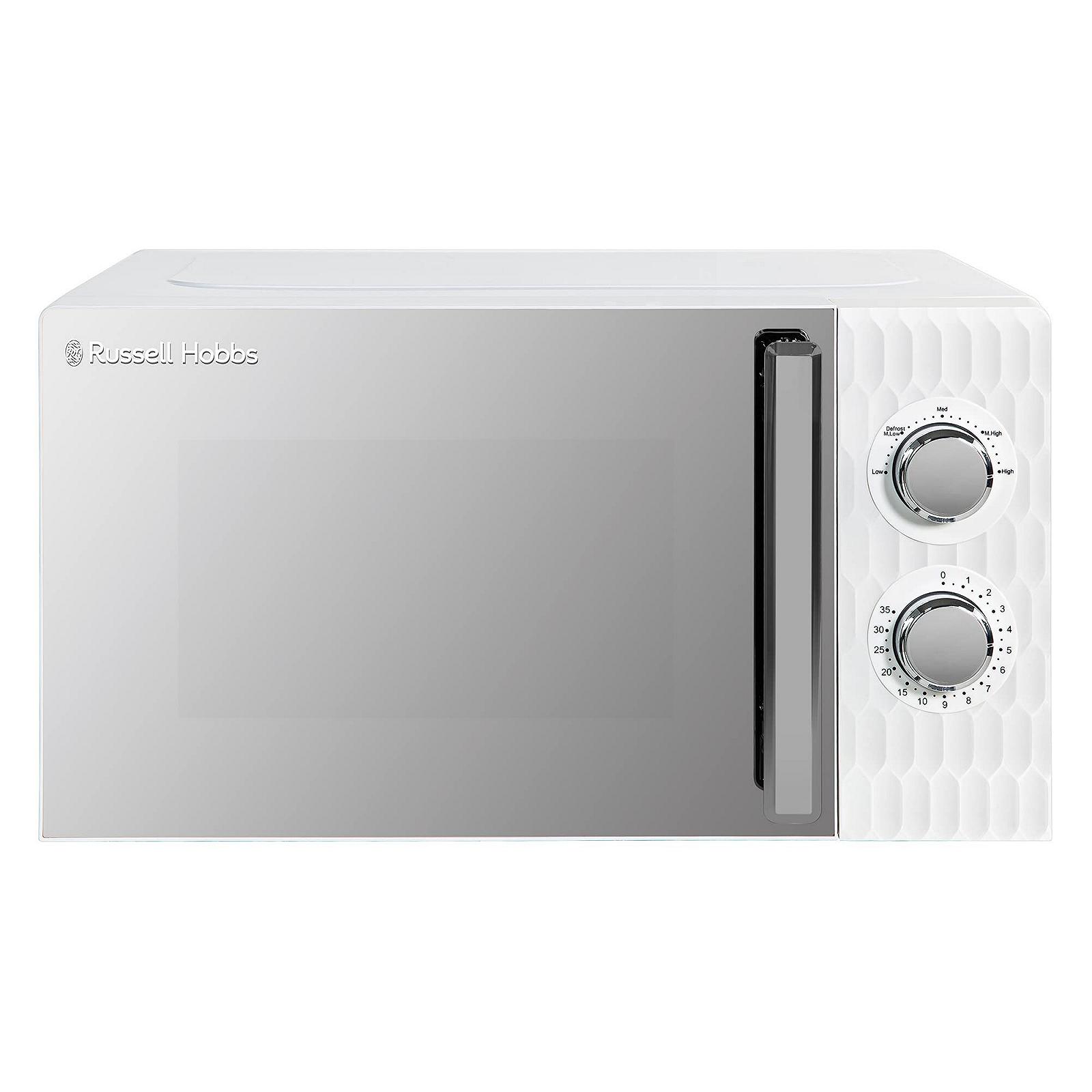 Микроволновая печь Russell Hobbs Honeycomb Solo RHMM715 17L 700W White, фото №1 Микроволновая печь Russell Hobbs Honeycomb Solo RHMM715 17L 700W White, фото №1