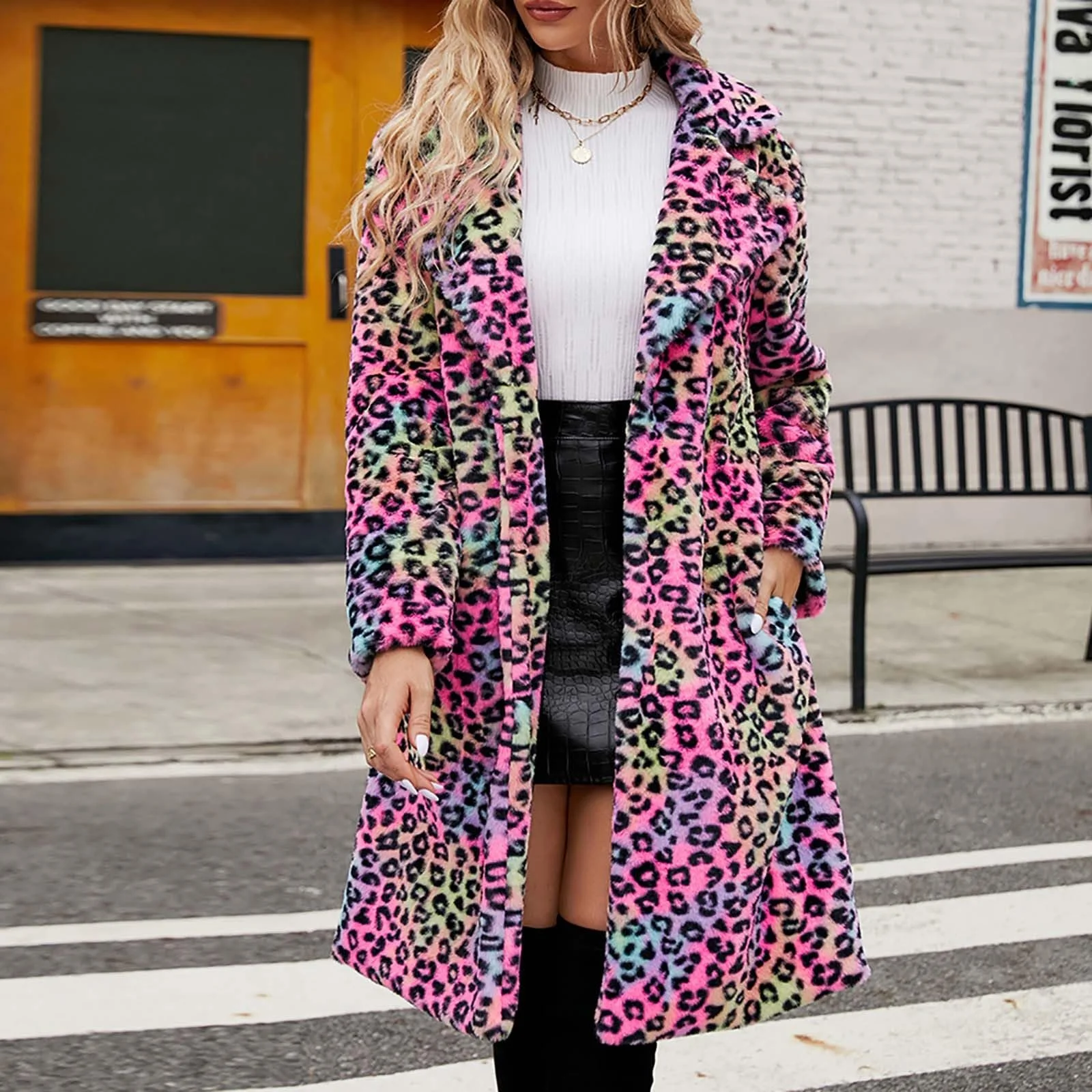 Женская Куртка из искусственного меха, фото №3 Женская Куртка из искусственного меха, фото №3