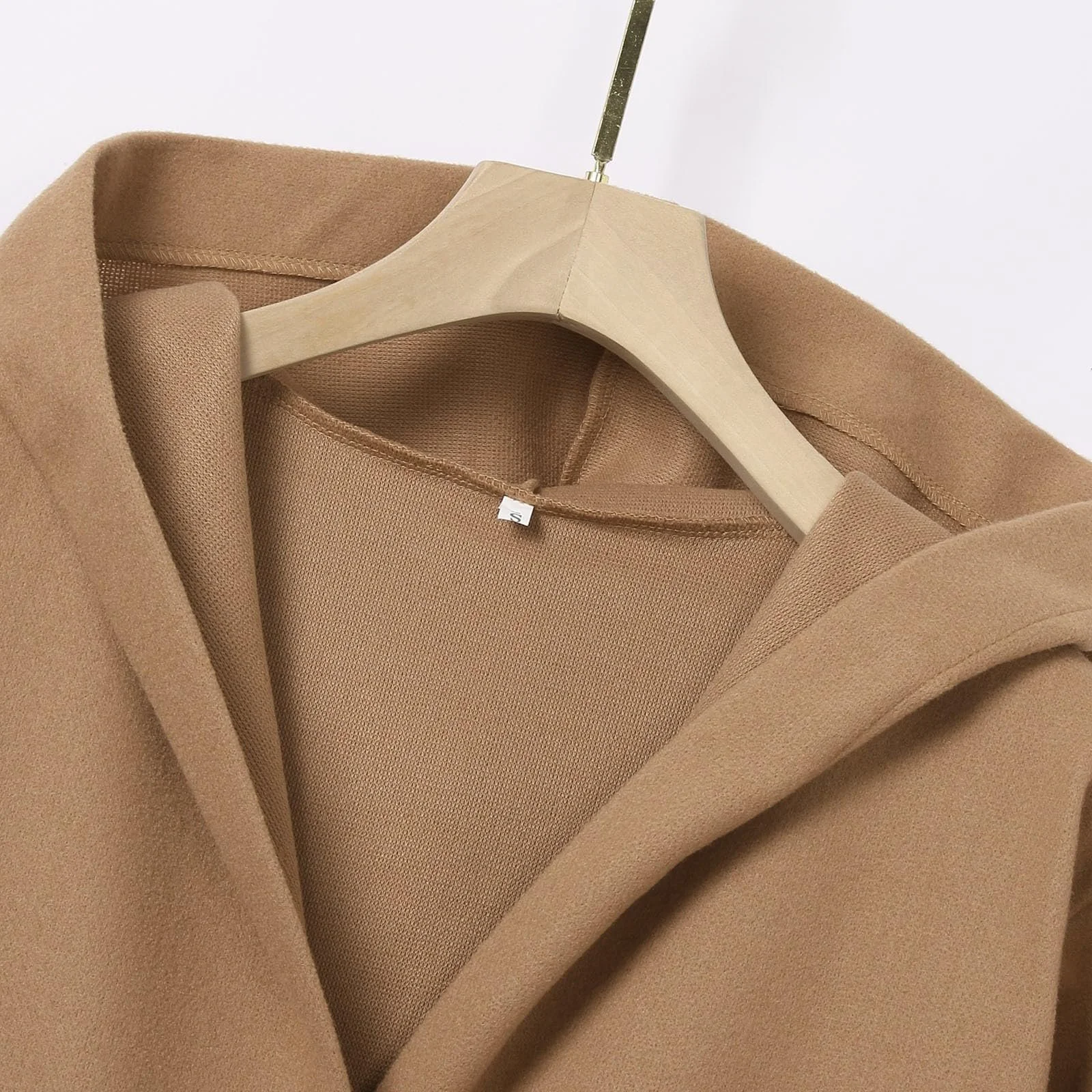 Жіночий Тренч Пальто Довге Однотонне, фото №6 Жіночий Тренч Пальто Довге Однотонне, фото №6