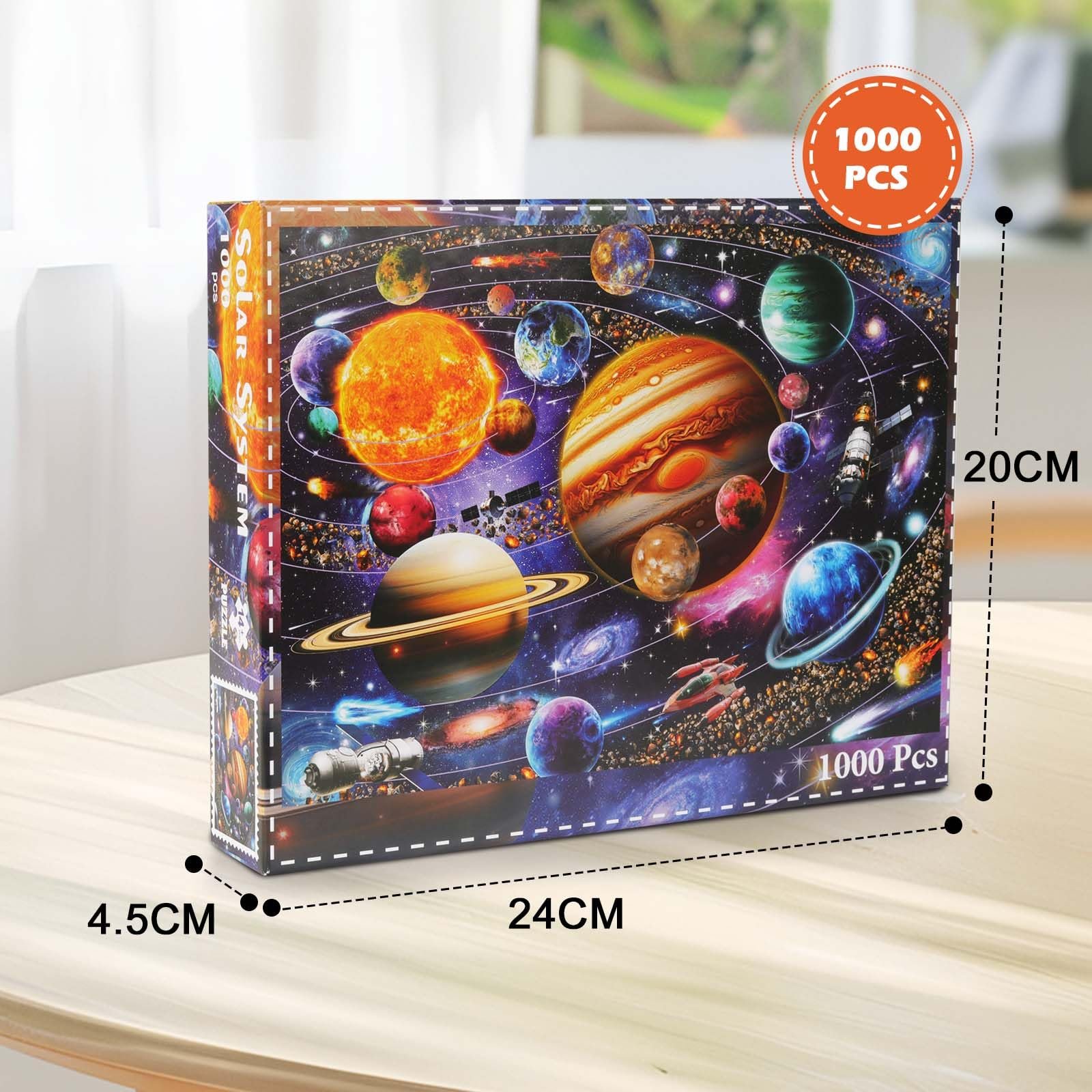 Класичний пазл Acrylic Jigsaw Nature Motif 1000 елементів 20 x 25 см, фото №8