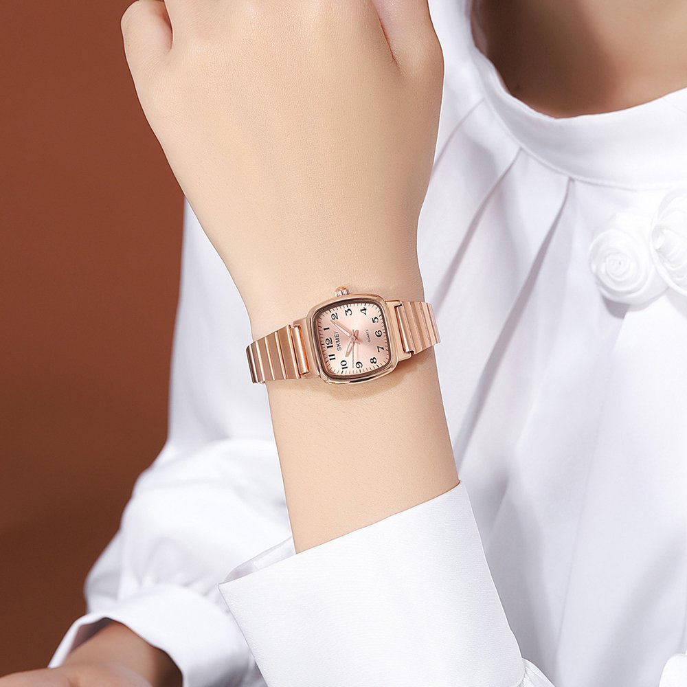 Годинник Skmei 2292RG-AC Rose Gold Numbers, фото №3