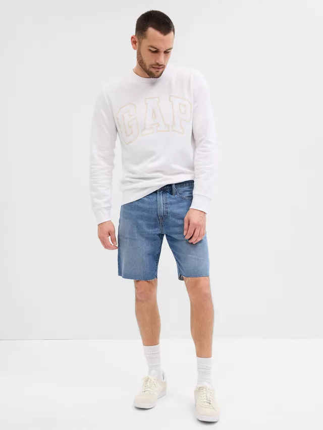 Джинсовые шорты GAP V-STRAIGHT DENIM SHORT RIVER 602502-00 Синий 36, фото №1