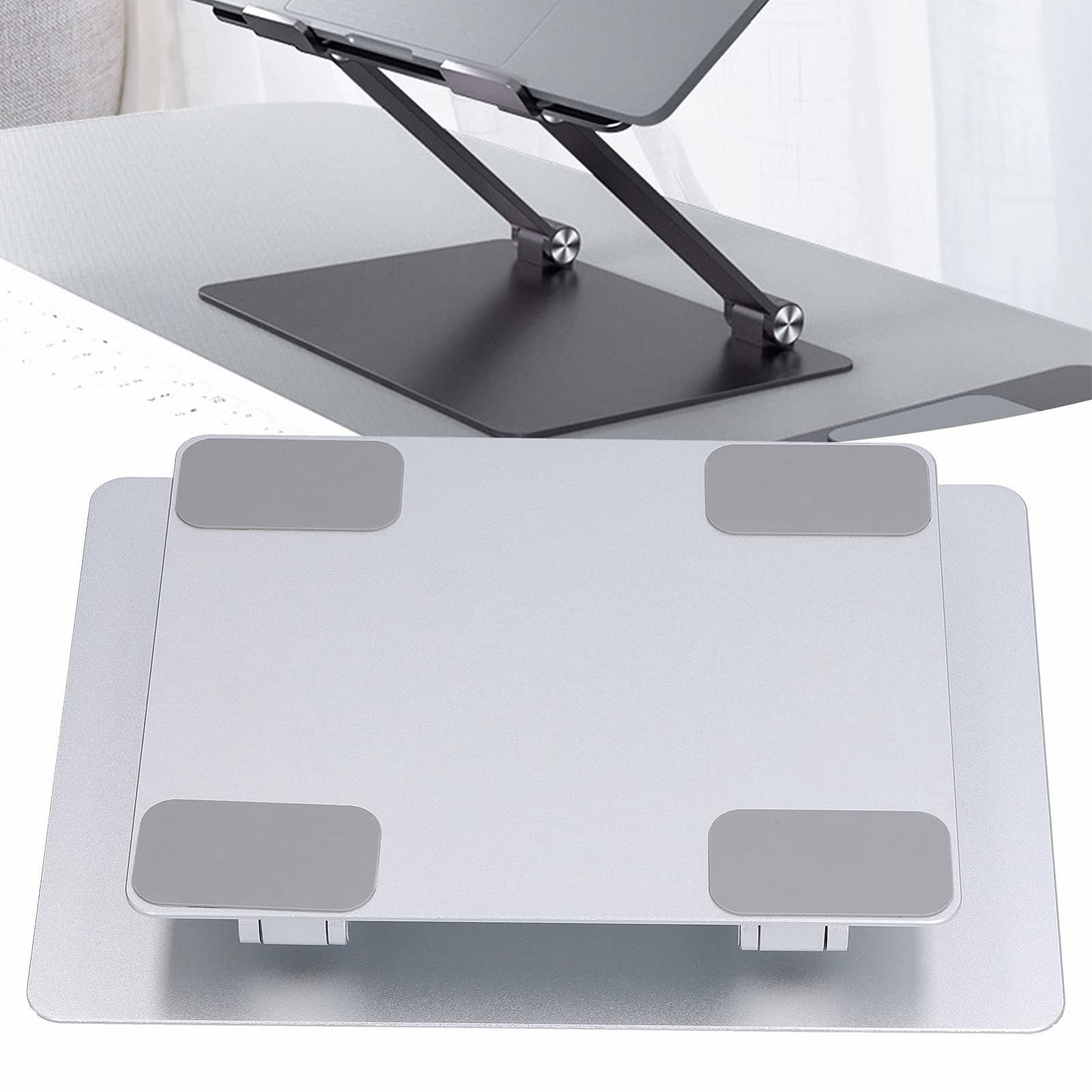 Підставка для ноутбука алюмінієва 15,9 дюймів  складна з функцією охолодження і нековзною конструкцією для дому та офісу, фото №9