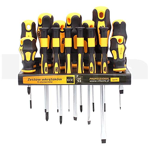 Набір викруток 15 шт Хрестові і шліцьові Викрутки універсальні, фото №1 Набір викруток 15 шт Хрестові і шліцьові Викрутки універсальні, фото №1